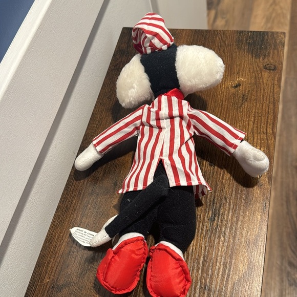 WARNER BROS. LOONEY TUNES VTG 1997 SYLVESTER THE CAT WEARING RED & WHITE PJ’S - Picture 2 of 8